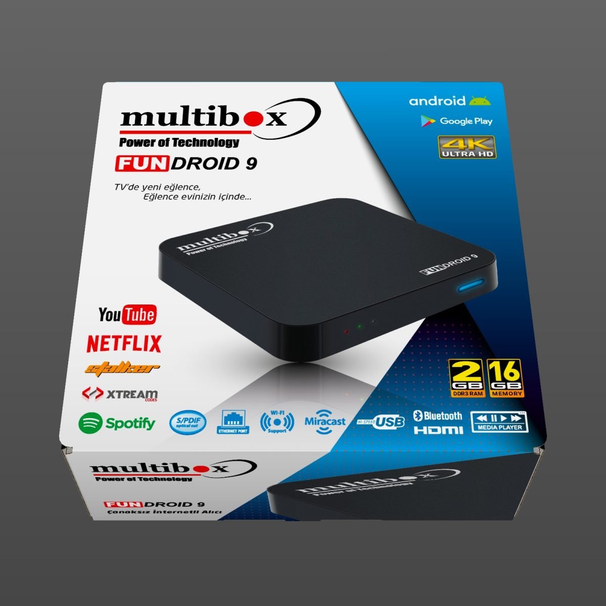 Multibox Fundroid-9 Android Box